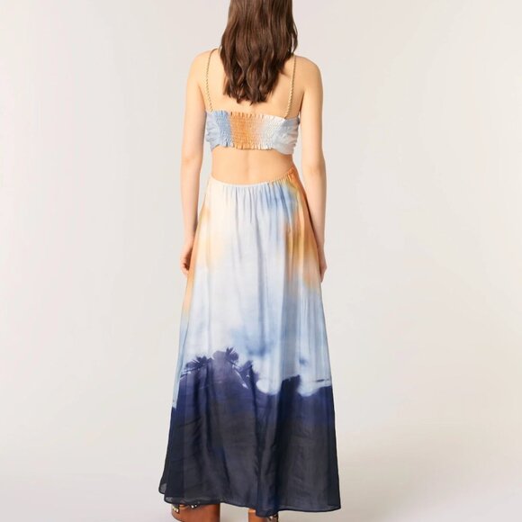 Maje NWT Tie-dye maxi dress Size M / 38 - Picture 3 of 7